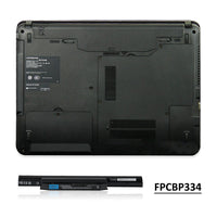 How to find the model number of Fujitsu laptop battery?