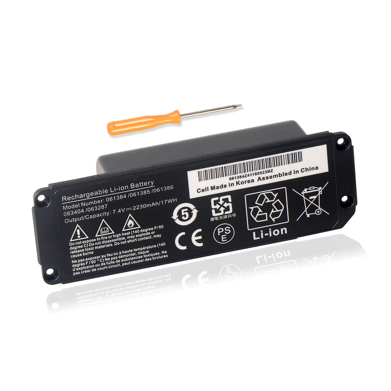 Batterie De Remplacement 7.4V 2600mAh Pour Bose Soundlink Mini 1 - Compatible 413295 061384 061385
