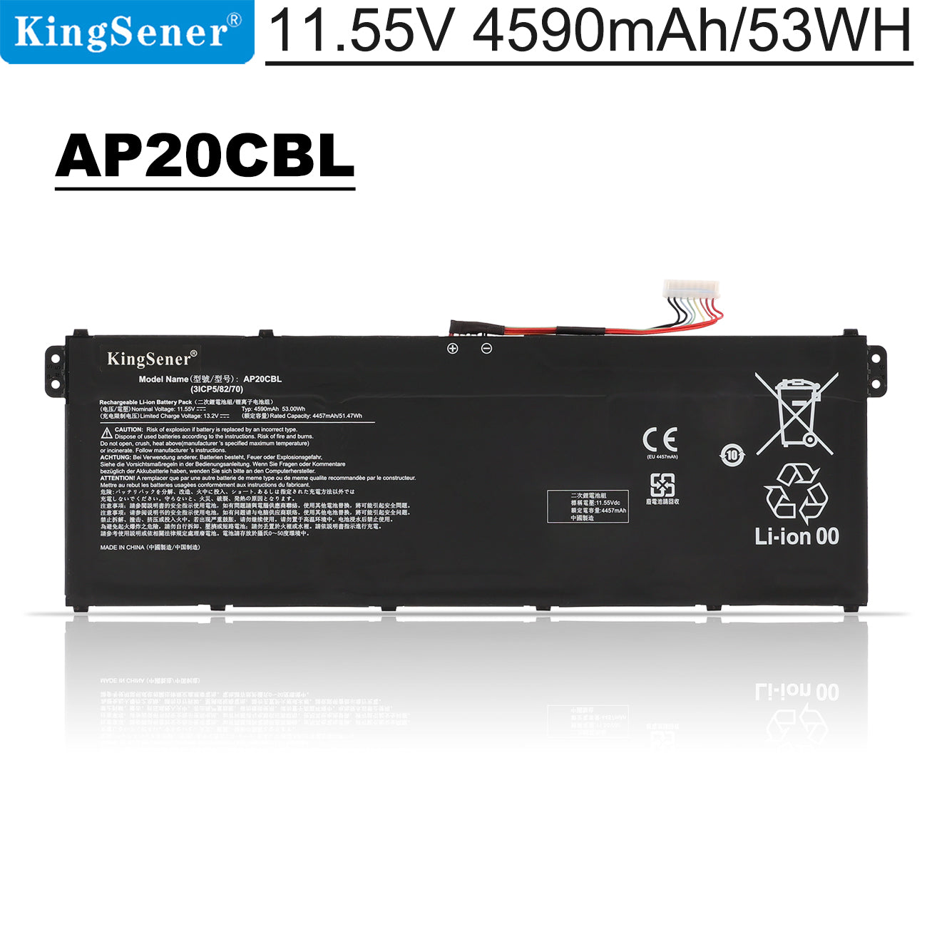 Acer Aspire 5 A515-46-R14K series Replacement Battery | AP20CBL