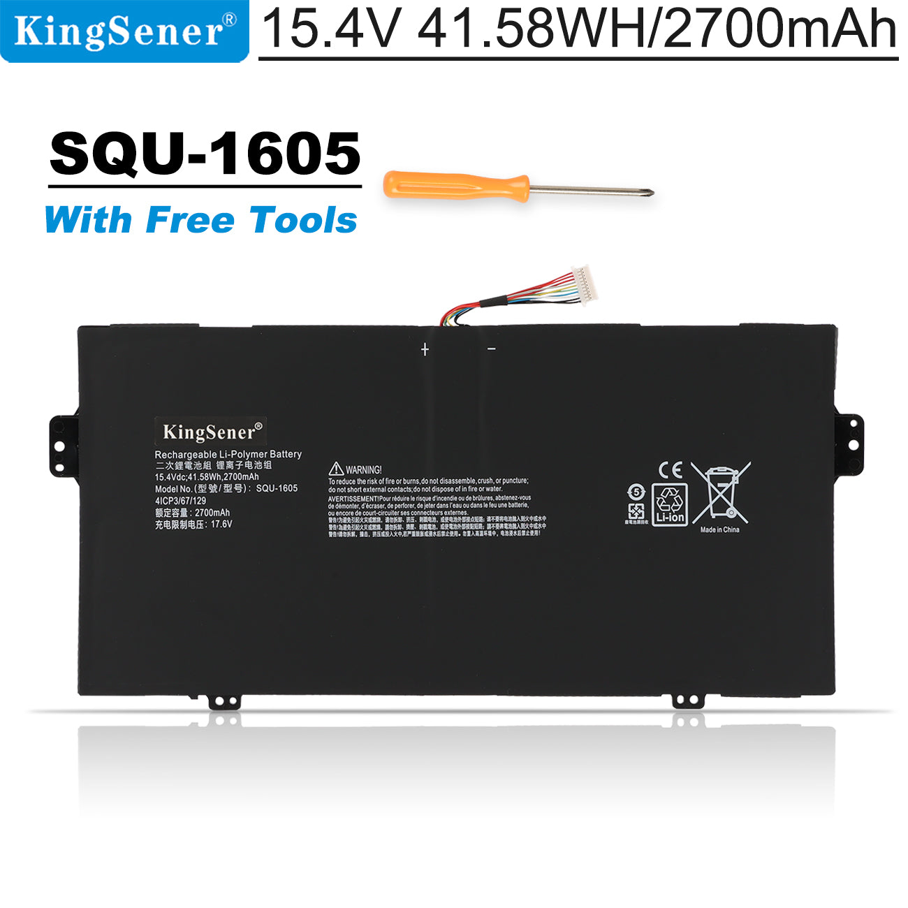 Acer Spin 7 SP714-51 Series Battery | SQU-1605 – BatteryMall.com