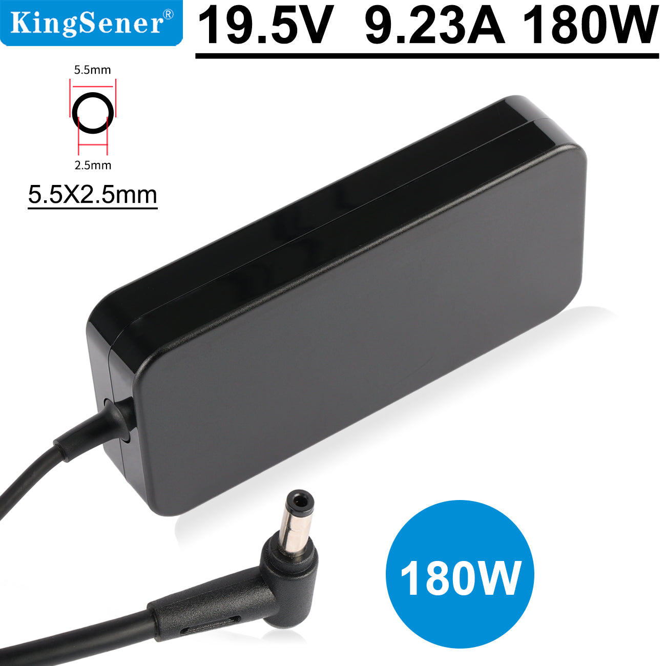 19.5V 9.23A 180W Laptop Charger For ASUS FX502VM VX7 ZX53VW