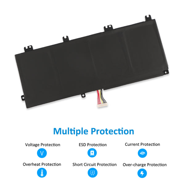 thumbnail image 2 of Asus ROG Laptop Battery Replacement - 64Wh B41N1711 For GL503, GL703, FX, ZX & TUF Series 2 of 9