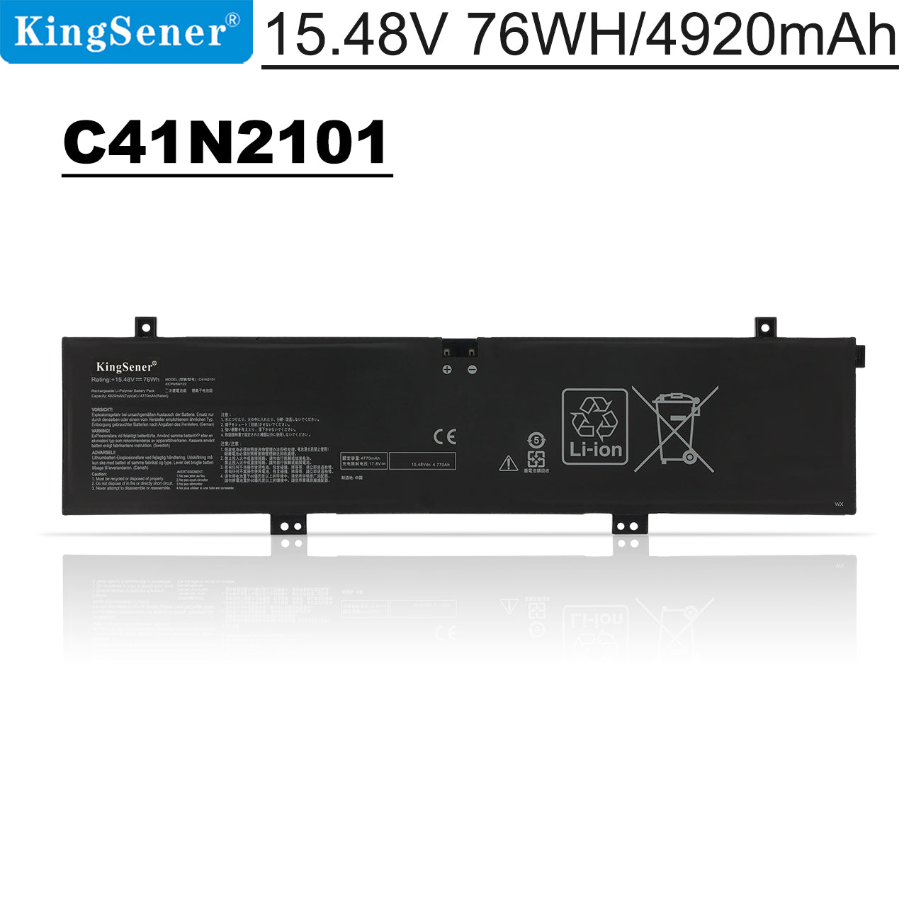 Laptop Battery For Asus TUF Gaming FX517Z FX517ZM FX517ZM-AS73