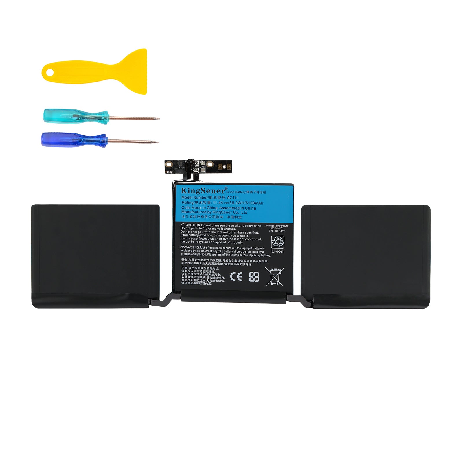 A2159 Battery Replacement for MacBook Pro 13-inch A2171