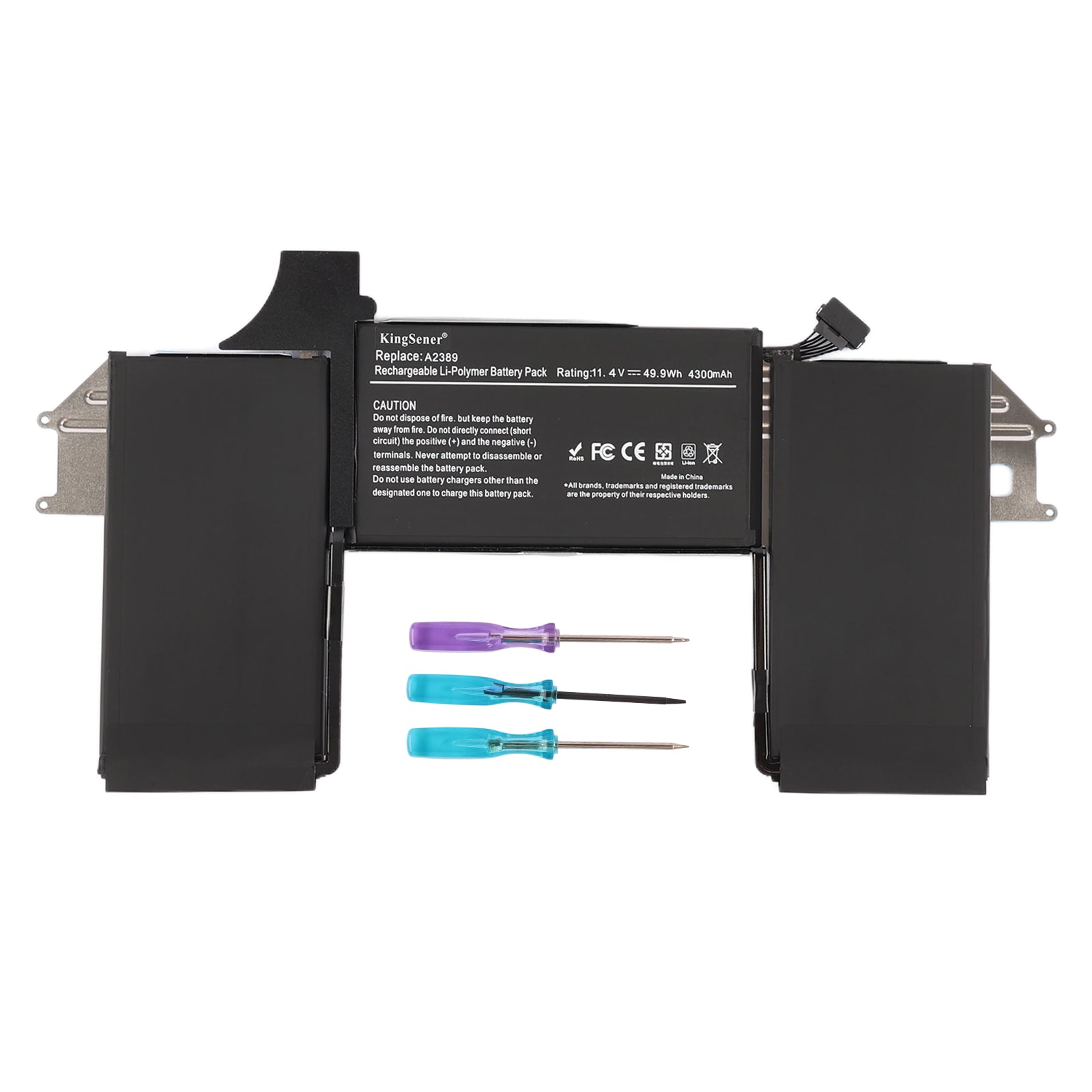 A2389 MacBook Air M1 Battery - 13 Inch 2020 A2337 Replacement 49.9