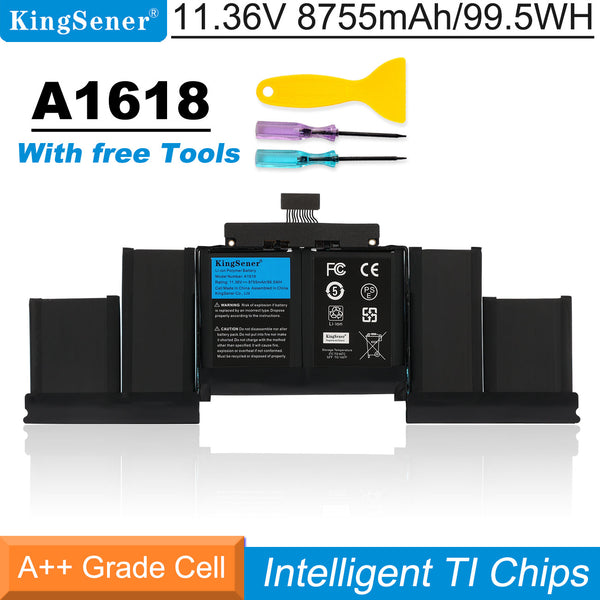 KingSener Brand A1618 Laptop Battery For Apple MacBook Pro 15