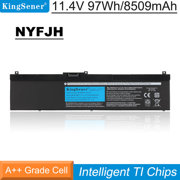 Batterie d'ordinateur portable Kingsener NYFJH pour DELL Precision 7730  7740 7530 7540 série P74F