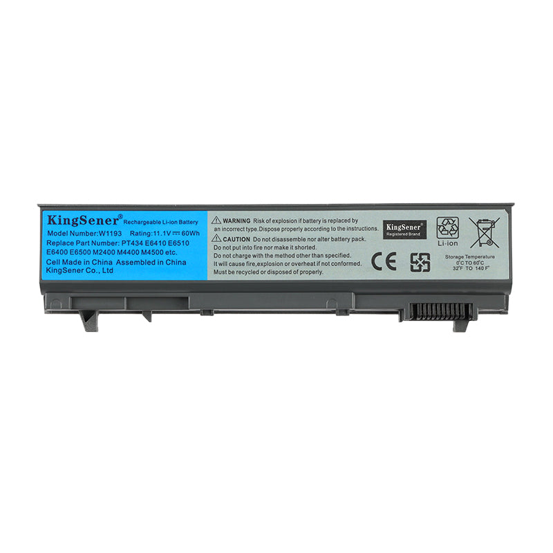 W1193 Battery for Dell Latitude E6400 E6410 E6500 E6510 Precision