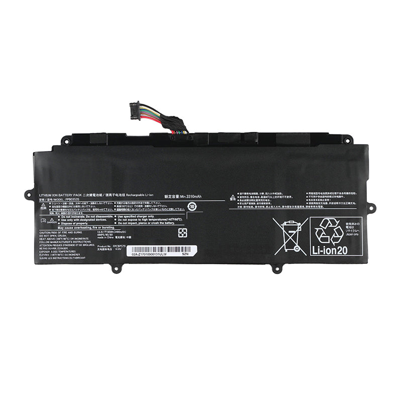 富士通PC用リチウムイオンバッテリー FPB0353S FPB0353S 富士通 FPCBP579 CP785912-01 UH-X 14.4V 用バッテリー