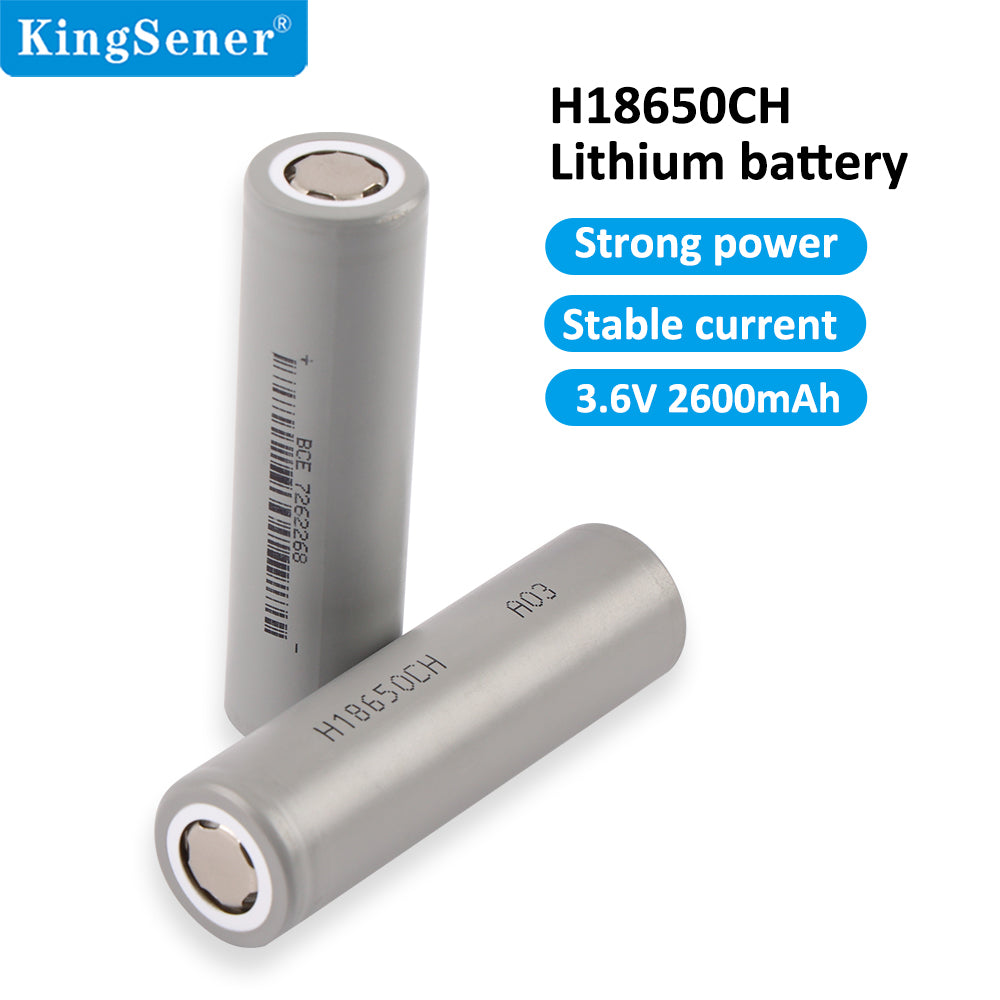 6PCS 18650 2600mAh H18650CH 3.6V Li-ion Battery – BatteryMall.com