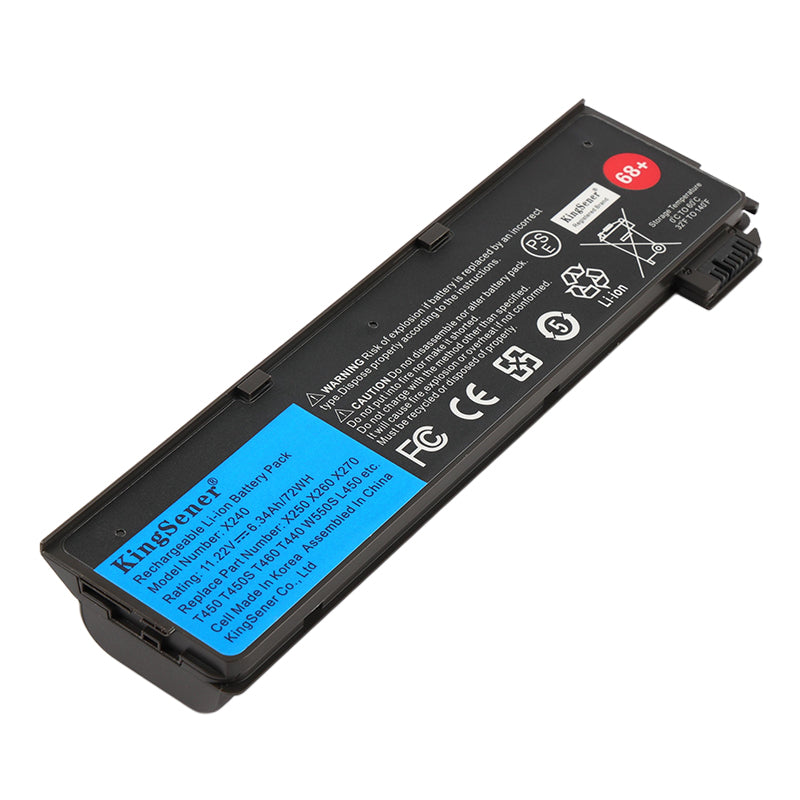 Lenovo ThinkPad X240 X250 X260 X270用 X240 バッテリー 72WH