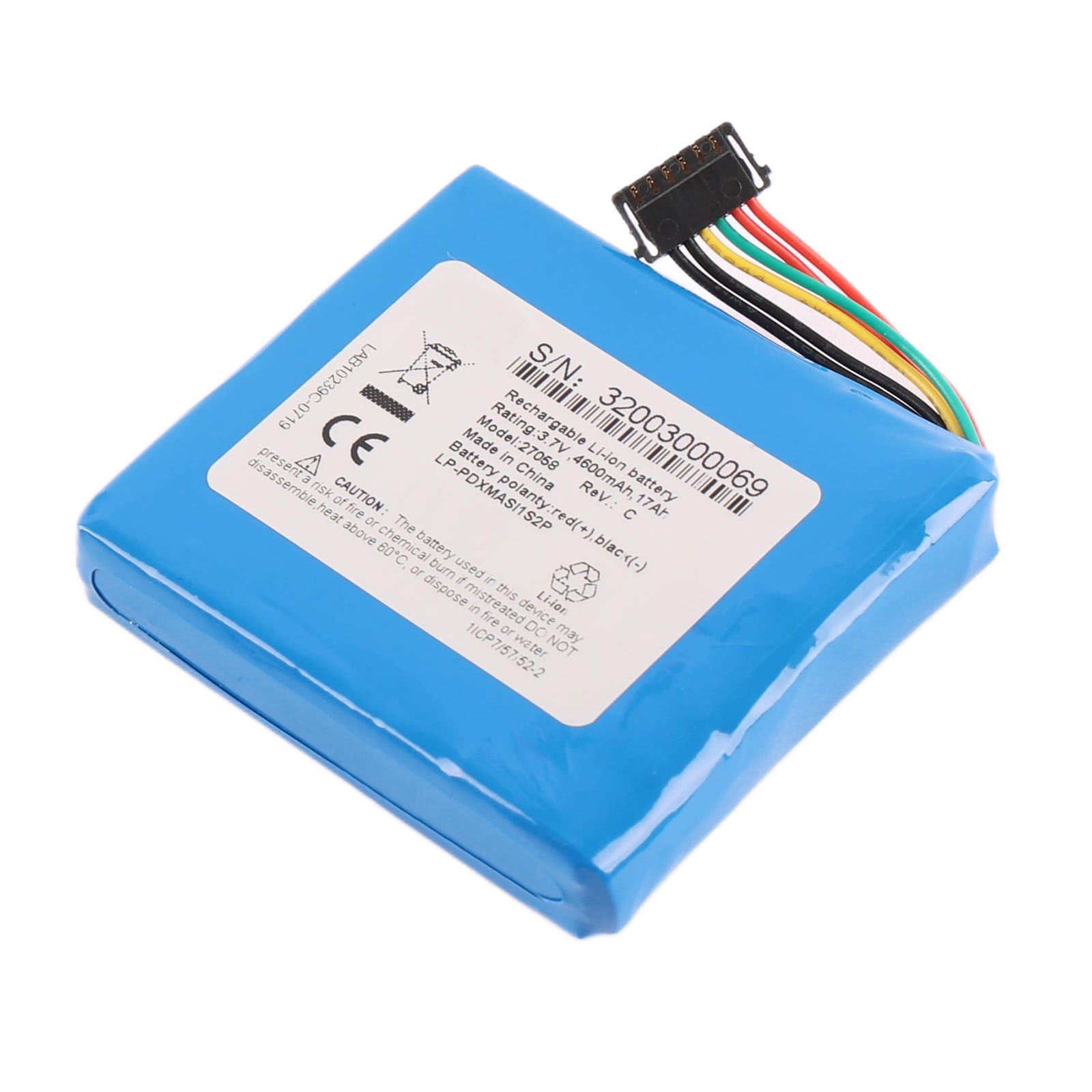 Masimo RAD-97 Battery 27058 37728 | 3.7V 4500mAh Pulse Oximeter