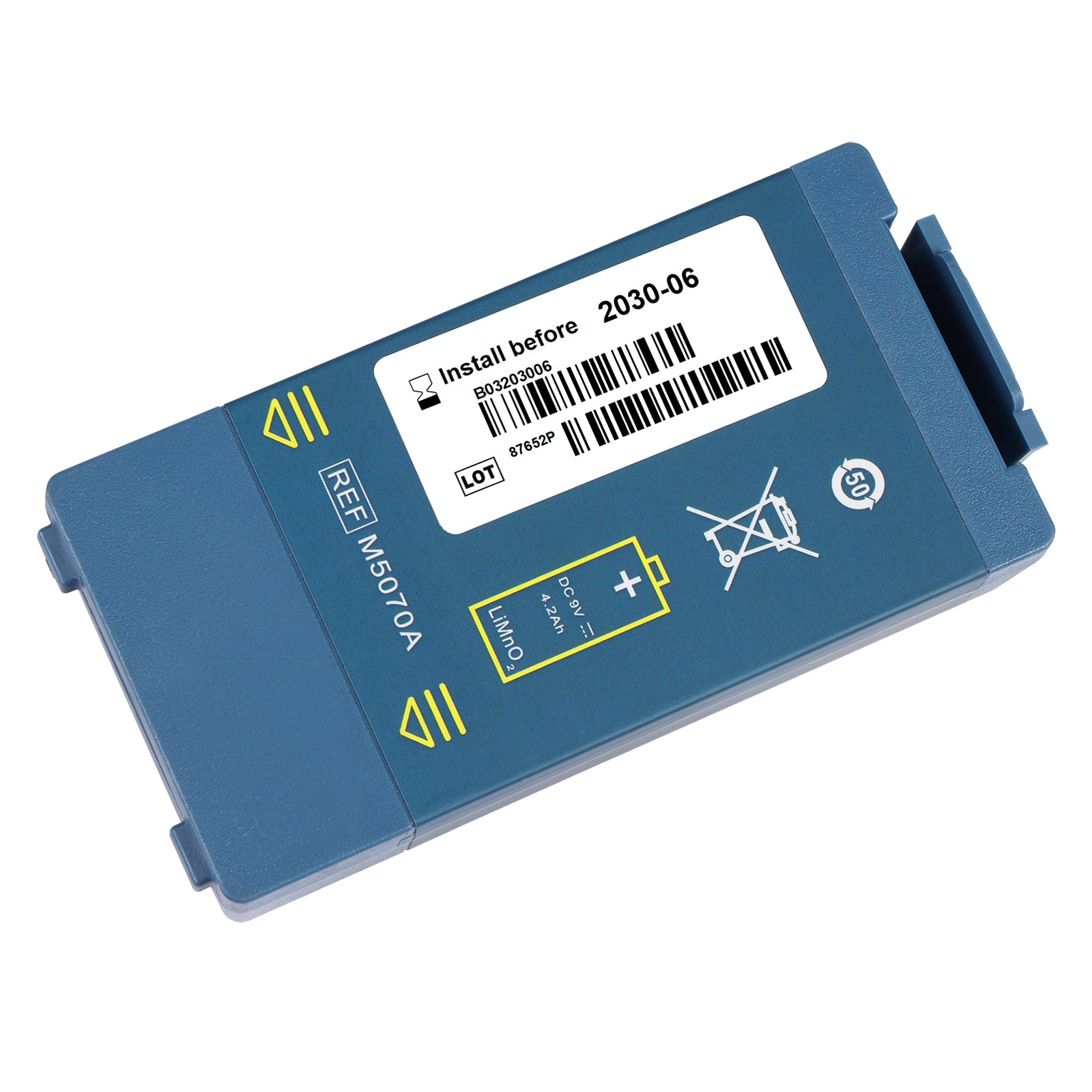 Home Defibrillator Replacement AED Battery For FRX HS1 M5070A 9V
