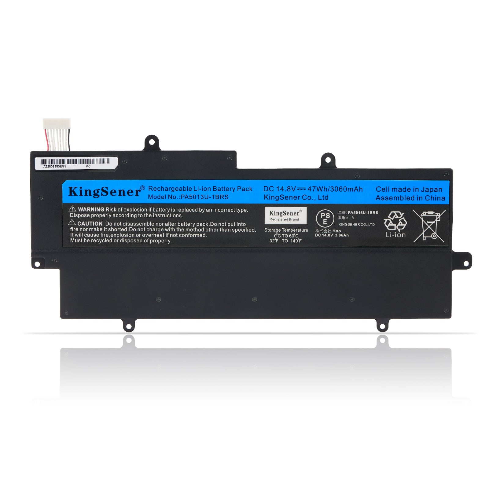 PA5013U-1BRS Battery for Toshiba Portege Z830 Z835 Z930 Z935