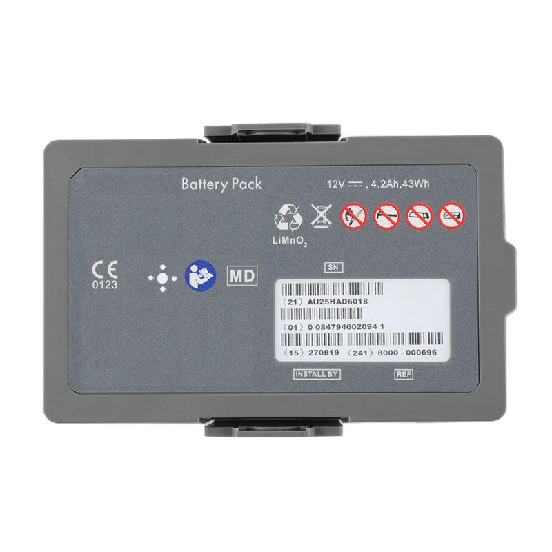 8000-000696 Battery for ZOLL AED 3 Defibrillator — 12V 43Wh