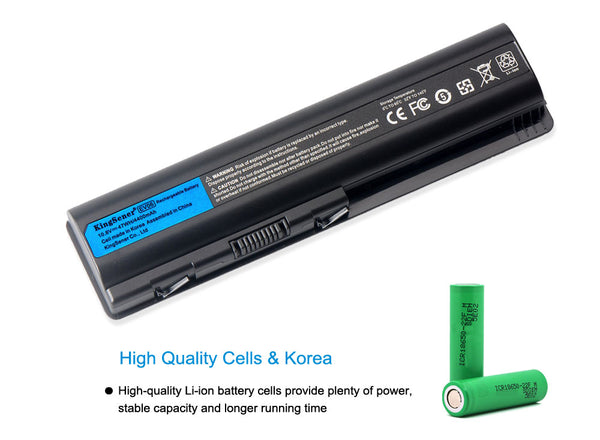 Batteria 10.8-11.1V 5200mAh REALI, EQUIVALENTE Hp-Compaq HSTNN-CB72 - Foto 4