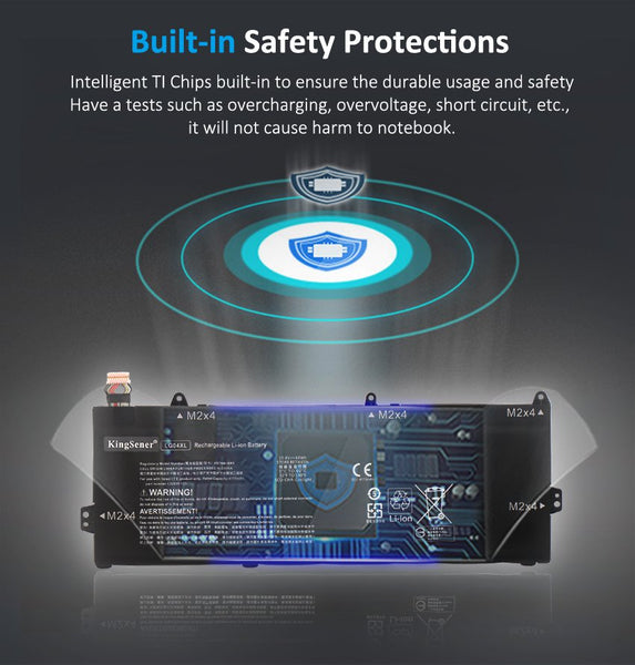 68Wh LG04XL HSTNN-IB8S L32535-1C1 L32654-005 Batterie Pour HP Pavilion