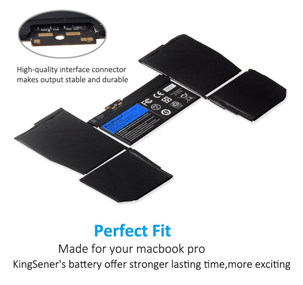 ihærdige input vælge KingSener A1527 7.55V 5263mAh battery for laptop Apple MacBook 12 -  BatteryMall.com
