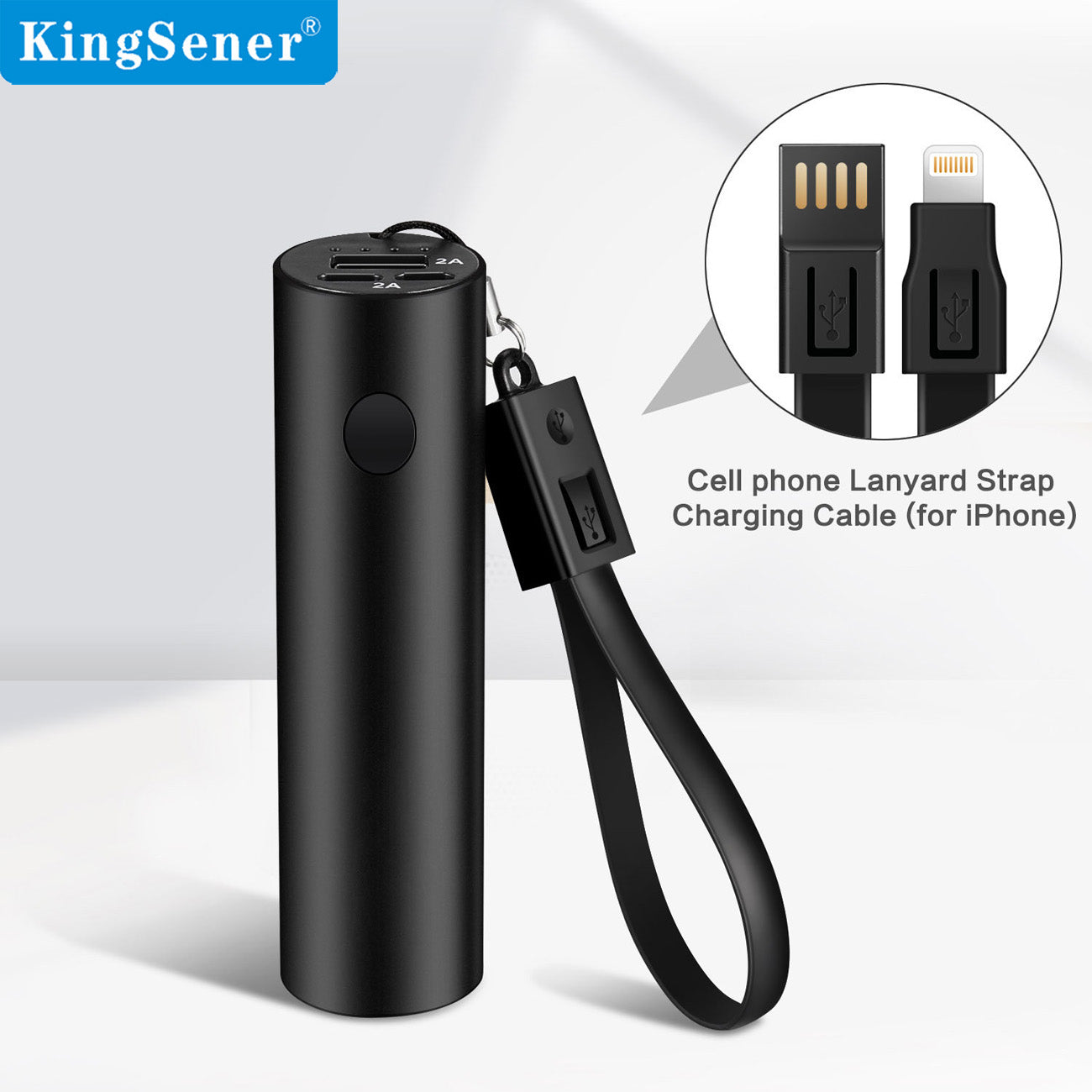 5000mAh Portable Charger Mini Power Bank 18650 External Battery –  BatteryMall.com