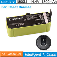 How do I replace the iRobot Roomba 1800LI battery?
