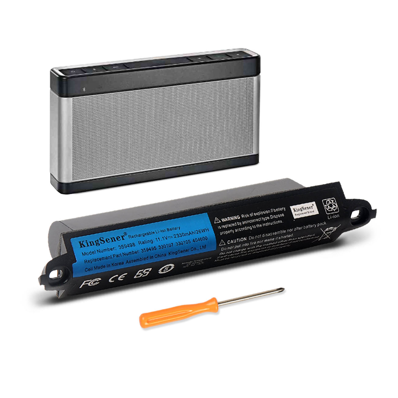 How to replacement the Bose SoundLink III battery?