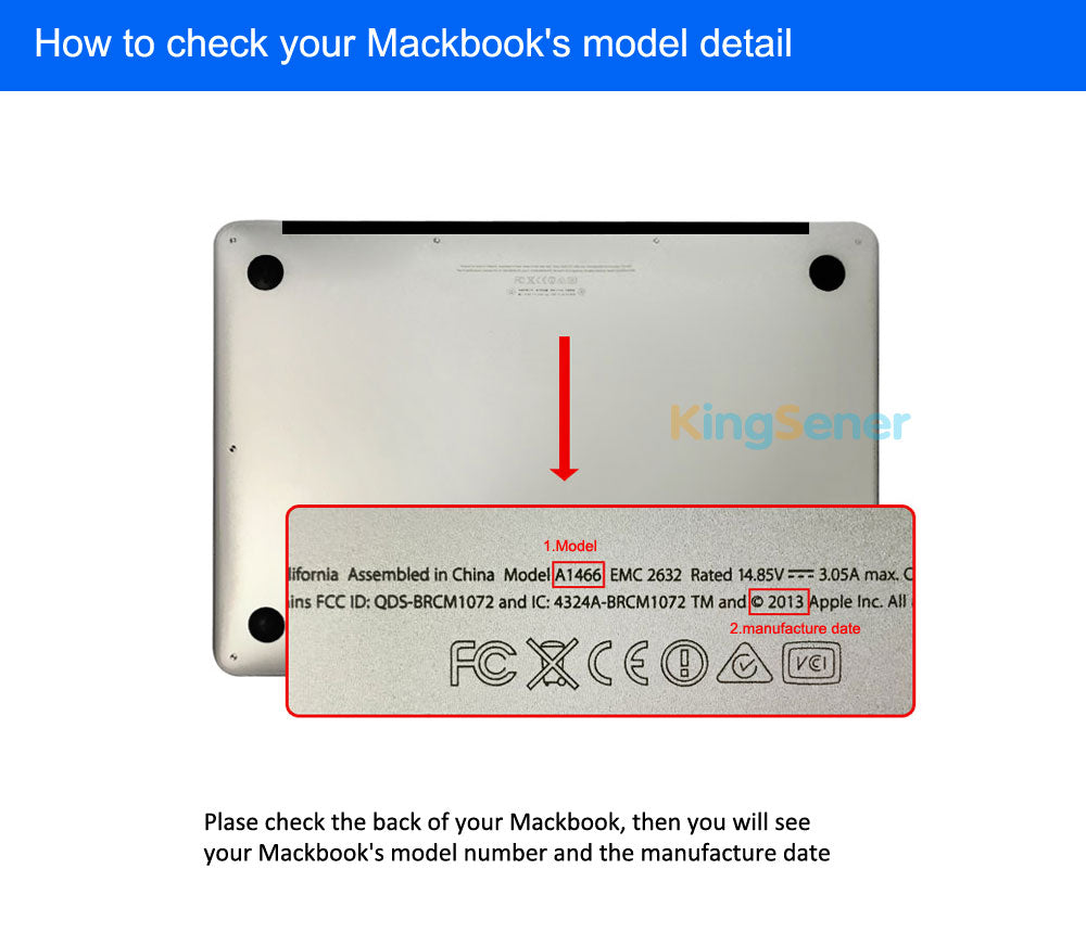 How to find MacBook Pro battery model number？