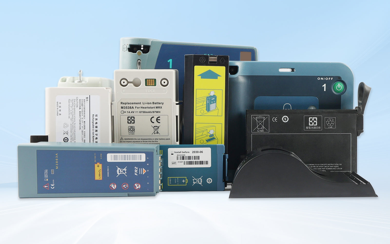 ECG Monitor Batteries