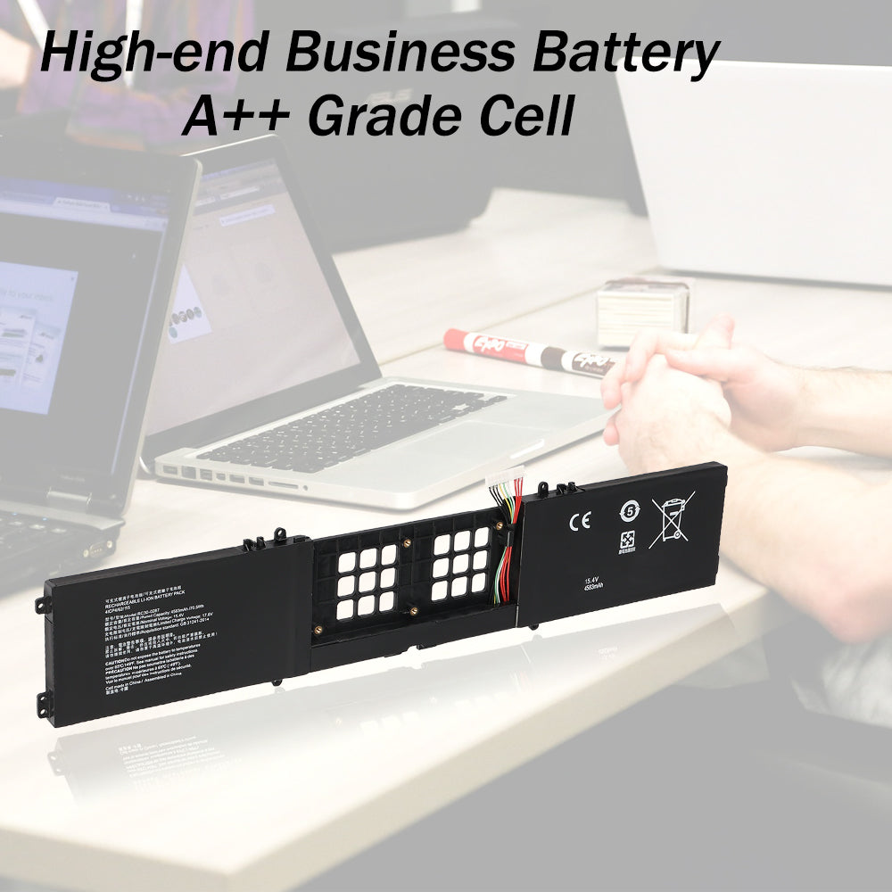 How to find the model number of a Razer laptop battery