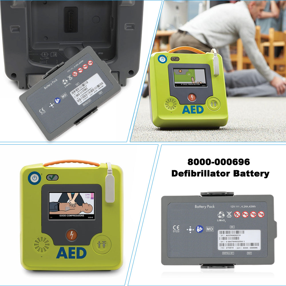Defibrillator (AED) battery