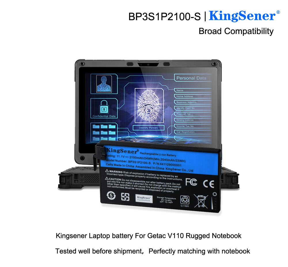 Getac BP3S1P2100-S Laptop Battery
