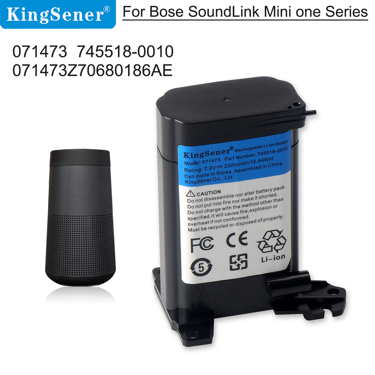 Bose Soundlink Revolve 2 Battery Replacement