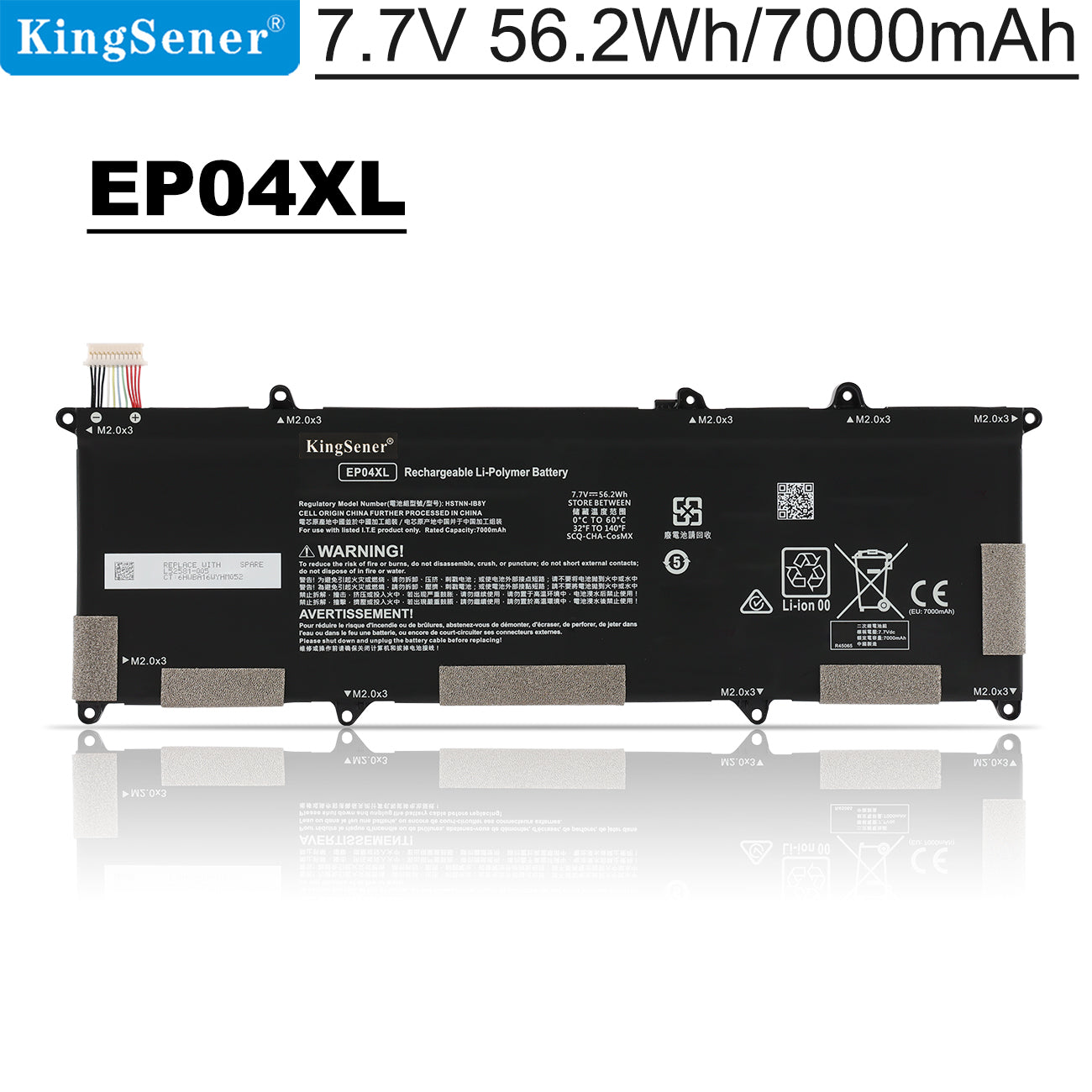 Battery For HP Dragonfly Laptop 14 inch