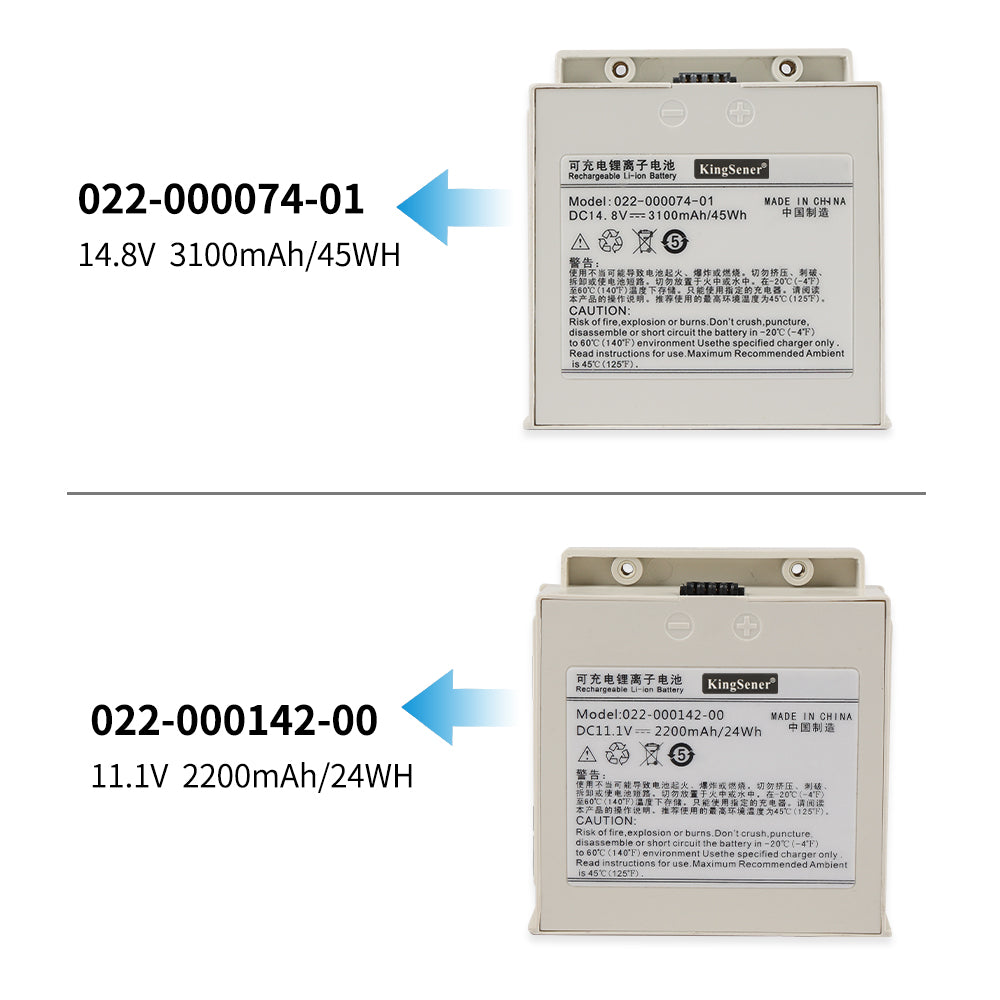 022-000074-01 電池 適用於 COMEN C60 LIV148C3100S01A 生命徵象監測儀電池 14.8V 3100mAh 45Wh