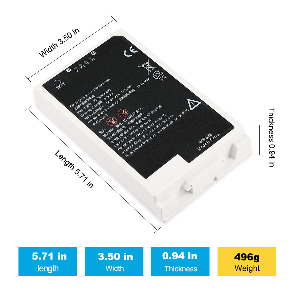 GE-03-50049-001-5360mAh-Medical-Battery