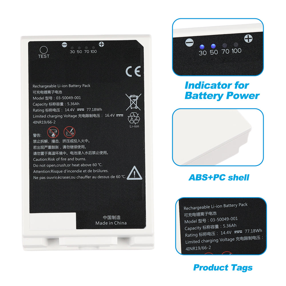 GE-03-50049-001-5360mAh-Medical-Battery