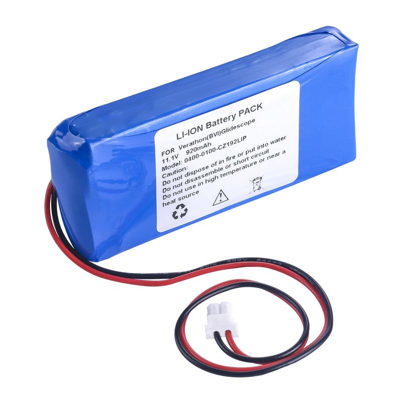 0400-0100-CZ192LIP-820mAh-Medical-Battery