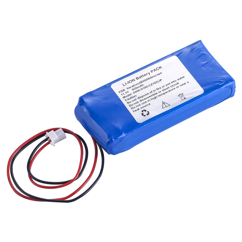 0400-0100-CZ192LIP-820mAh-Medical-Battery