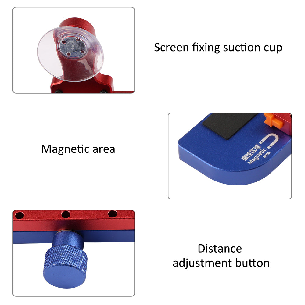 Drei-in-eins multifunktionale geeignet für Apple handy reparatur stand bildschirm seite clamp