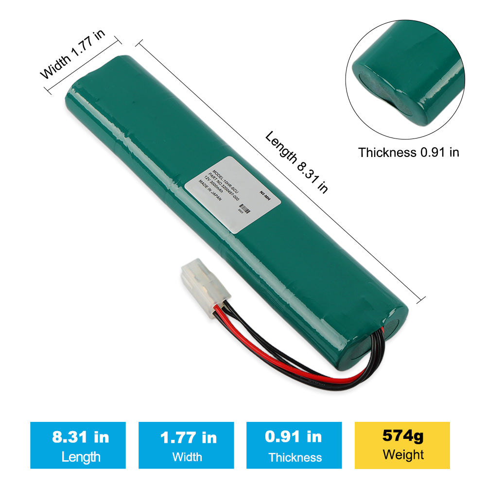 10HR-SCU-12V-3000mAh-Medical-Battery