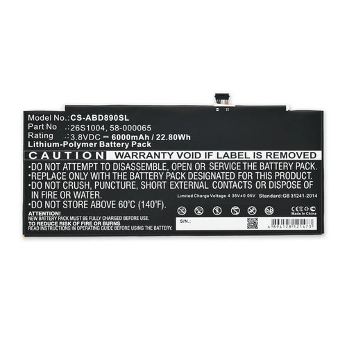 26S1004-3.8V-20.8Wh-Kindle-Tablet-Battery