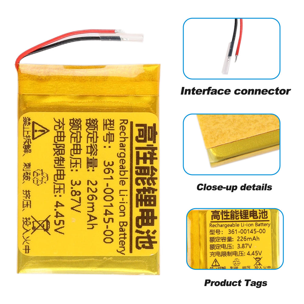 361-00145-00-226mAh-Watch-Battery