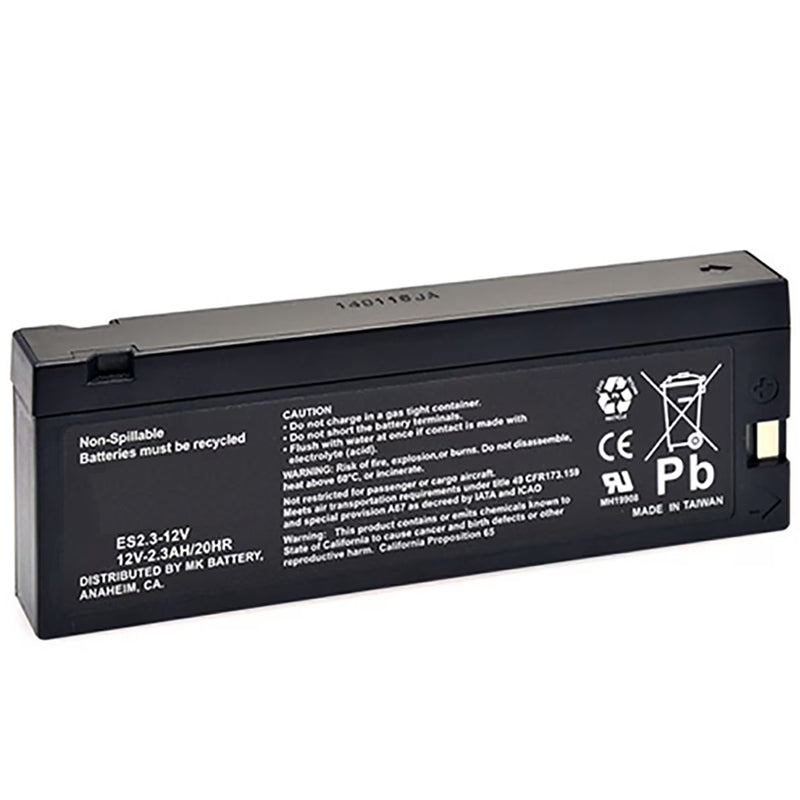 40488A-12V-2.3Ah-Medical-Battery