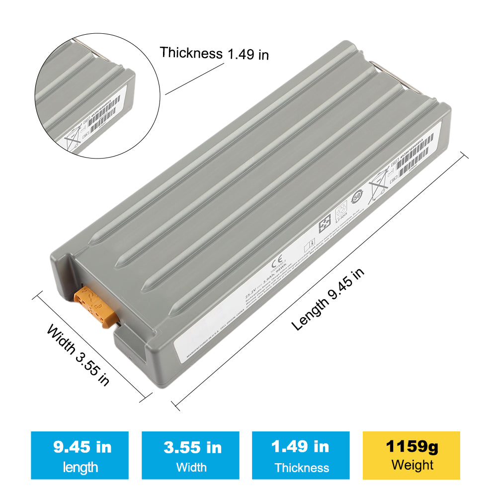 VARIAN-MH46334-2100mAh-Medical-Battery