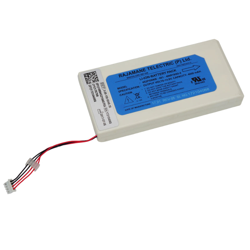 4S2P5SWB-14.8V-4000mAh-Medical-Battery