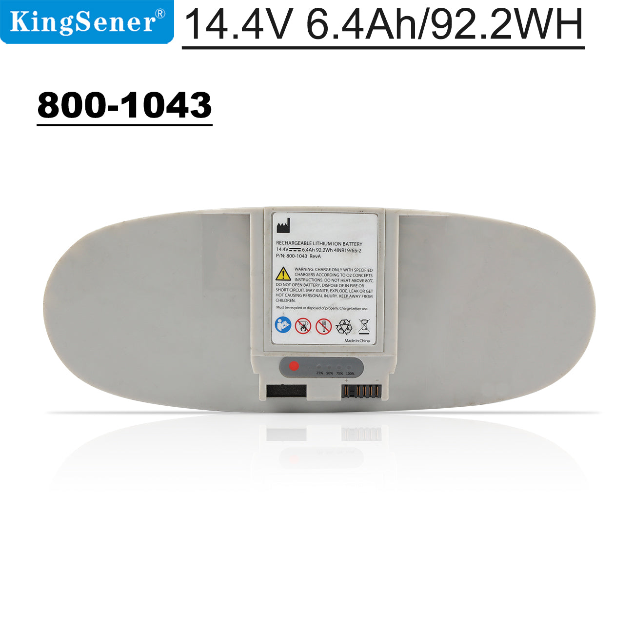 For O2 Concepts Oxlife Freedom Lithium Ion Battery