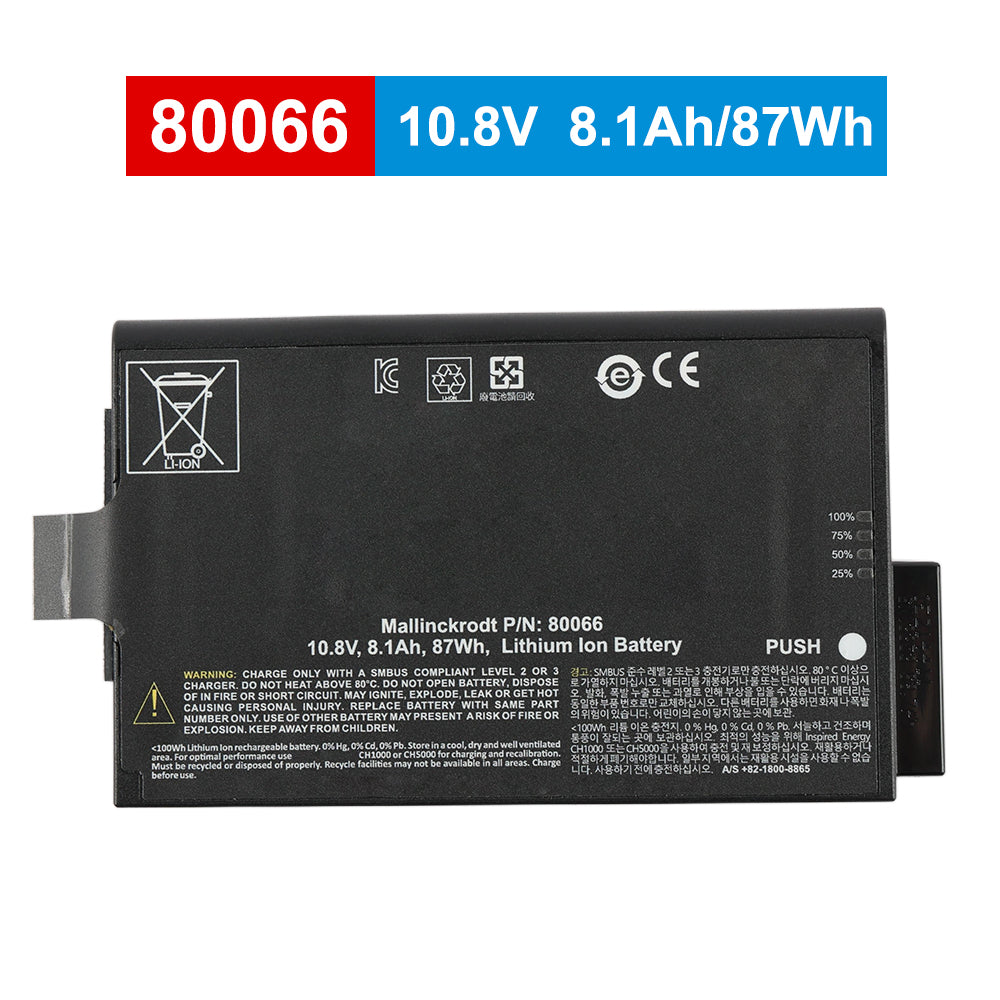 80066-10.8V-8100mAh-Medical-Battery