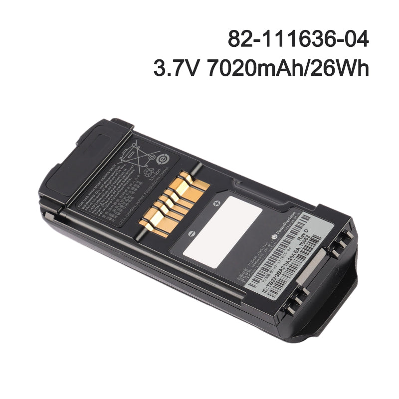 82-111636-04 Battery for Zebra Symbol MC9500 Mobile Computer 7020mAh 3.7V 26Wh