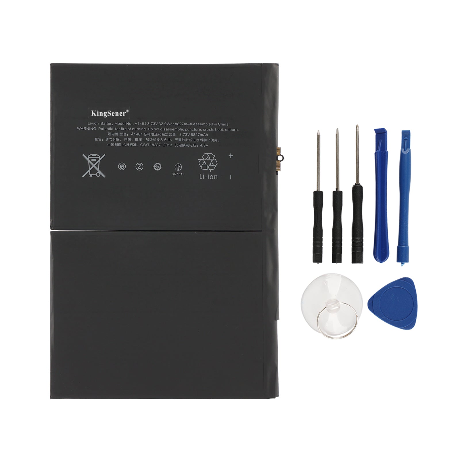 A1484 iPad Battery Replacement - 8th 9th Gen A2270 A2428 A2602