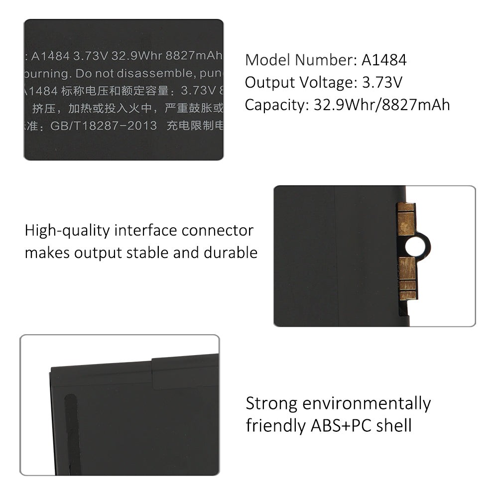A1484-3.73V-32.9Wh-iPad-Battery