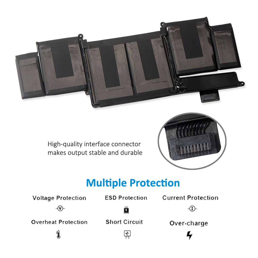 Kingsener A1493 Battery for Apple A1502 ME864LL/A MacBook Pro 13 inch Retina Battery-Only for Late 2013 Mid 2014 Version